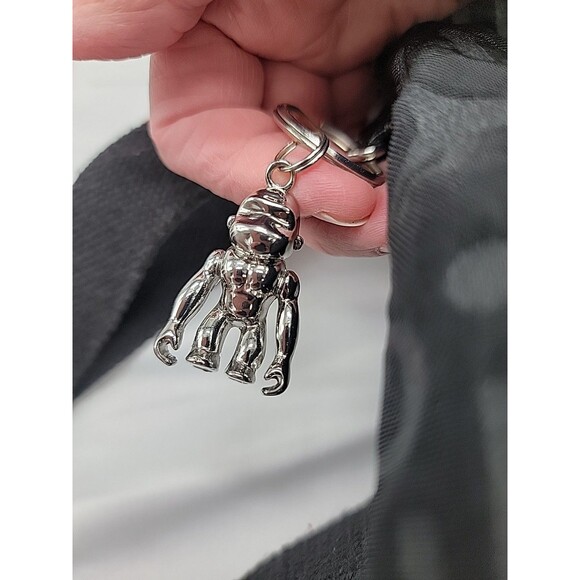 Kipling Nylon Messenger Bag Black 16x10x4 - Picture 12 of 12